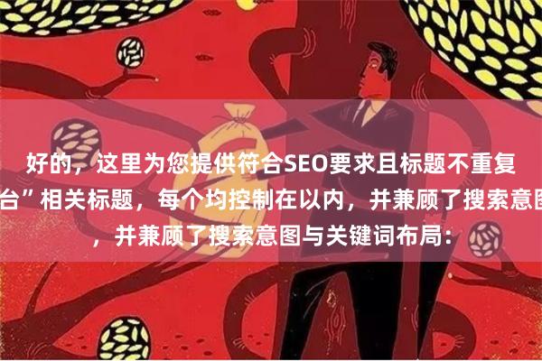 好的，这里为您提供符合SEO要求且标题不重复的“炒股杠杆平台”相关标题，每个均控制在以内，并兼顾了搜索意图与关键词布局：